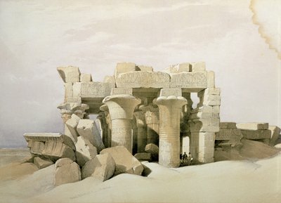 Kom Ombo by David Roberts